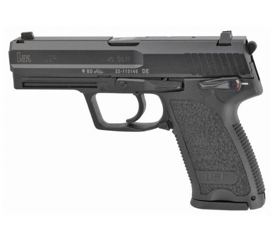 HK USP40 V1 DA/SA 10 Round .40 S&W Pistol, Black – 81000316