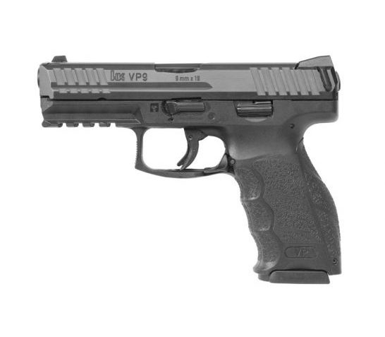 HK VP9 4.1" 17 Round 9mm Pistol, Black – 81000283