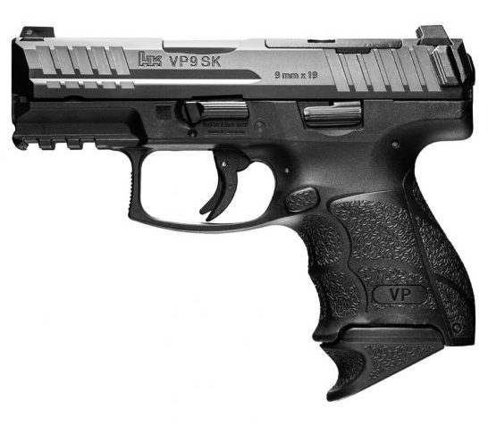 HK VP9SK-B 3.4" Optics Ready 9mm Pistol With Night Sights, Black – 81000741