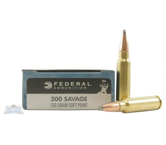 Federal 300 Savage 150gr SP Poerw-Shok Ammunition 20rds – 300A