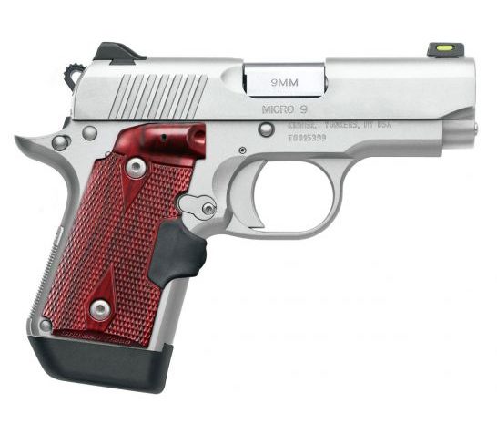 Kimber Micro 9 LG 9mm Pistol, Stainless – 3700482