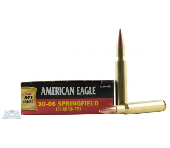 American Eagle 30-06 150gr FMJ "M1 Garand" Ammunition 20rds – AE3006M1