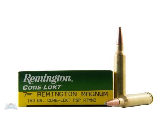 Remington 7mm Magnum 150gr Core-Lokt PSP Ammunition,  20 Rounds – R7MM2