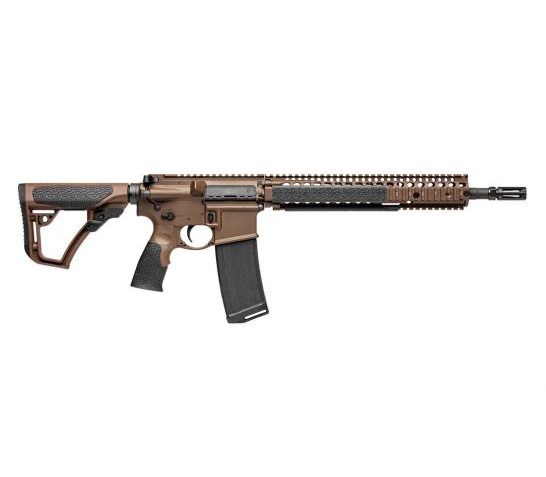 Daniel Defense M4A1 MIL SPEC+ Rifle, Cerakote Brown u2013 02-088-15126-011