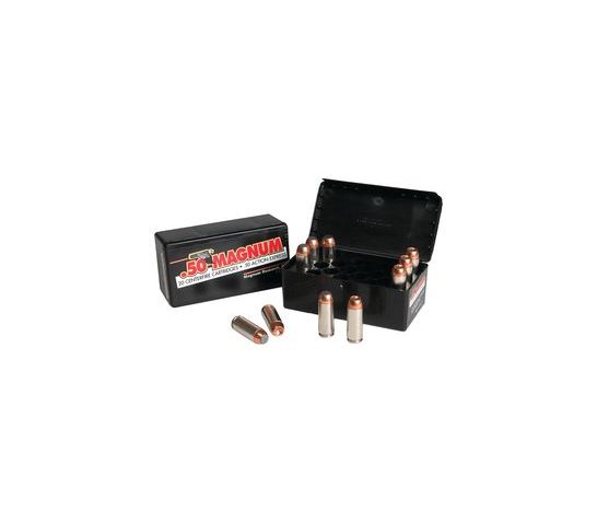 Magnum Research 50 Action Express 350gr JSP Ammunition 20rds – DEP50JSP350B