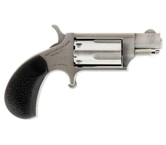 North American Arms 1.13" .22 Magnum Mini Revolver Carry Combo With Holster, Stainless – 22MSGRCHSS