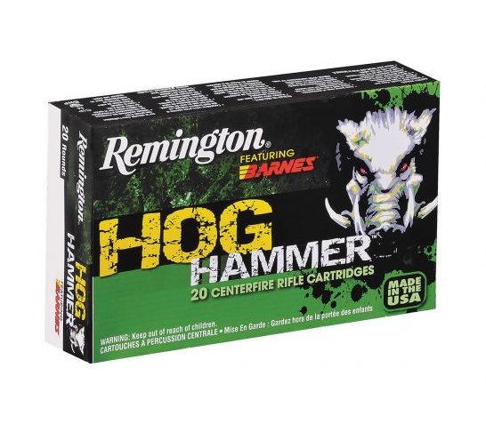 Remington 30-30 Win 150gr Hog Hammer Ammo TSX Boat Tail 20rds/Box – PHH30302