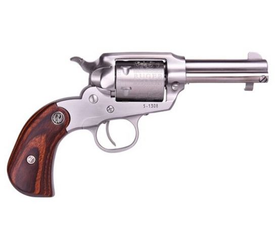 Ruger Bearcat Shopkeeper .22 LR 3" Revolver, Satin Stainless – 0915