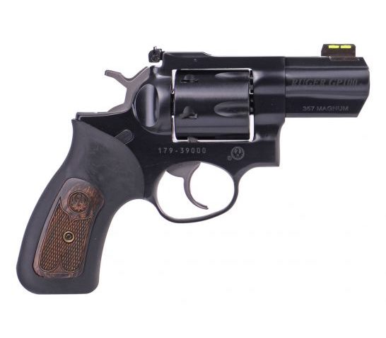 Ruger GP100 Carry 3" .357 Magnum Revolver, Black – 1790
