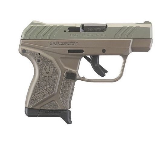 Ruger LCP II .380 ACP Pistol, Jungle Green – 3779