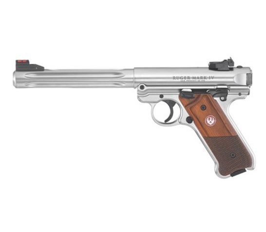 Ruger Mark IV Hunter .22 LR 6.78" Pistol, Stainless Steel – 40118