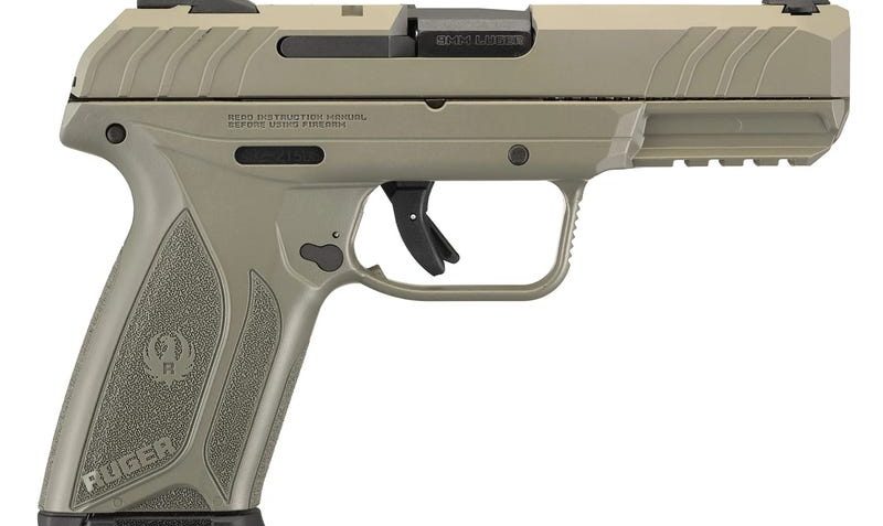 Ruger Security-9 Jungle Green 9mm 4" Barrel 15-Rounds