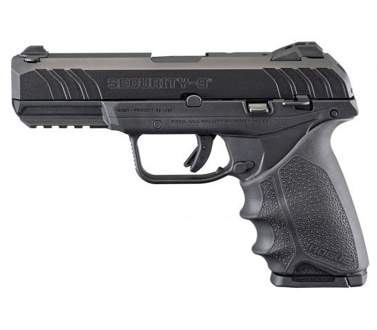 Ruger Security 9 9mm Hogue Grip Pistol, Black – 3819