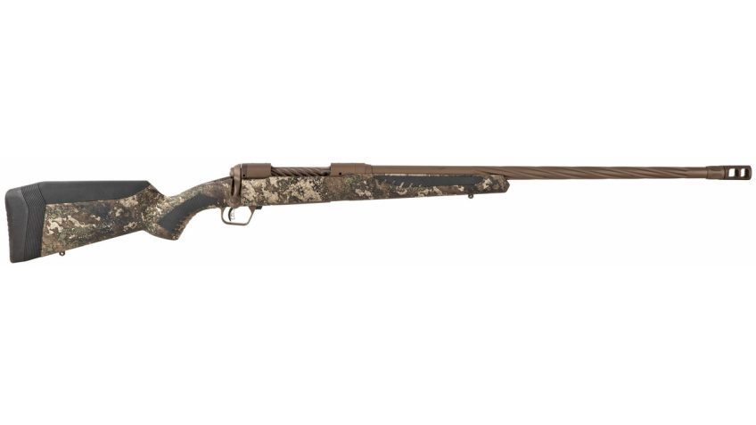 Savage 10/110 High Country 300 Win Mag, 24" Sprial Fluted Barrel W/Brake, Accustock Camo Stock, 3rd