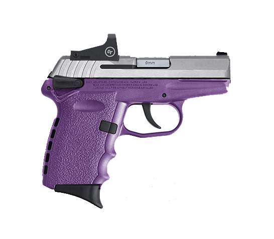 SCCY CPX-1RD 9mm Pistol, Purple – CPX-1TTPURD