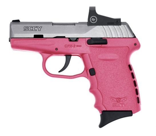 SCCY CPX-2RD 9mm Pistol, Pink – CPX-2TTPKRD