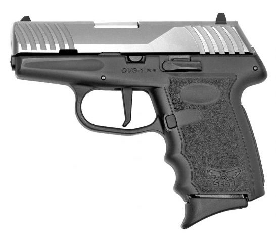 SCCY 9mm Pistol, Satin Stainless – DVG-1TTRD