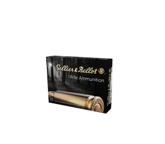 Sellier & Bellot 285 gr Semi-Jacketed Soft Point 9.3x74mmR Ammo, 20/box – SB9374RA