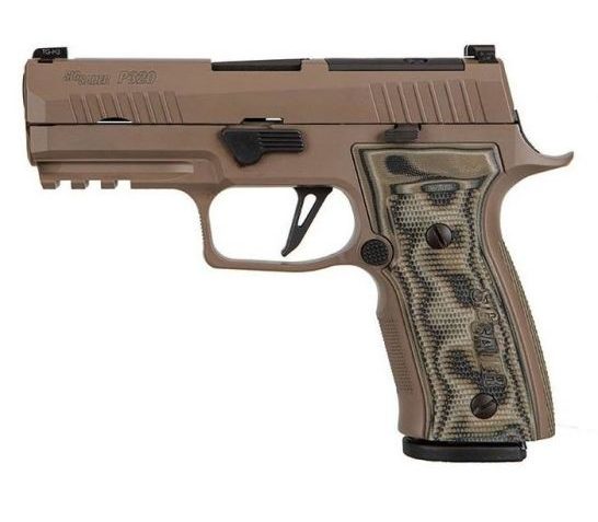 Sig P320 AXG Scorpion 9mm Pistol, Flat Dark Earth – 320AXGCA-9-CW-SCPN-R2