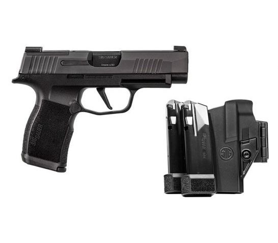 Sig Sauer P365XL TACPAC 9mm Pistol With Holster And 3 Magazines, Black – 365XL-9-BXR3-TACPAC