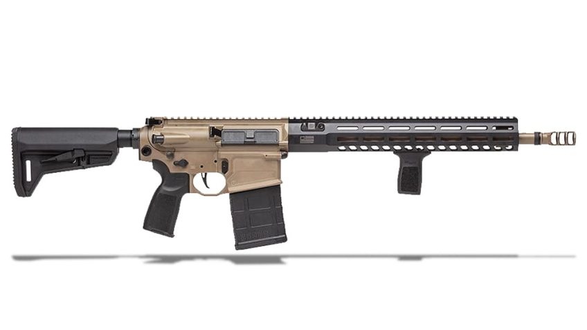 SIG Sauer 716i Tread 16″ 7.62 NATO AR-10 Rifle with Vertical Grip – Coyote