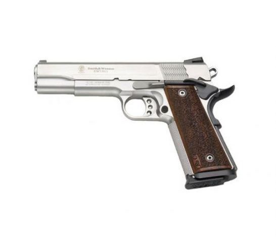 Smith & Wesson SW1911 PC Pro Series 9mm 1911 Pistol, Matte Silver – 178017