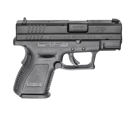 Springfield XD Subcompact 10 Round 9mm Pistol, Black – XD9801