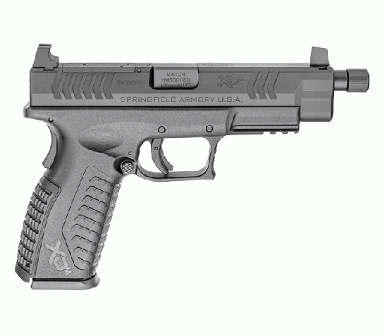 Springfield XDM OSP 10mm Pistol 4.5" TB, Black- XDMT94510BHCOSP