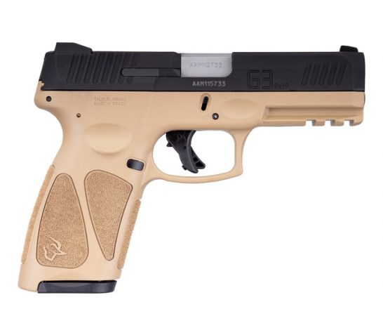 Taurus G3 9mm Pistol 4" 15/17rd, Blk/FDE – 1-G3B941T