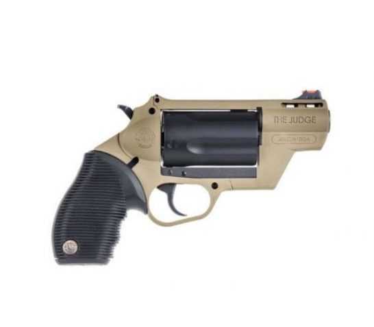 Taurus Judge Public Defender .410/45 Colt Revolver, FDE – 2-441021FDE
