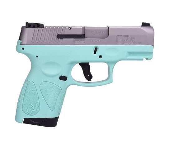 Taurus G2S 9mm Stainless and Cyan Pistol – 1-G2S939C