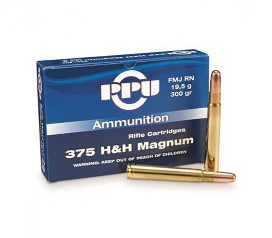 Prvi Partizan .375 H&H Magnum FMJ 300 gr 10 Rounds Ammunition – PP375F