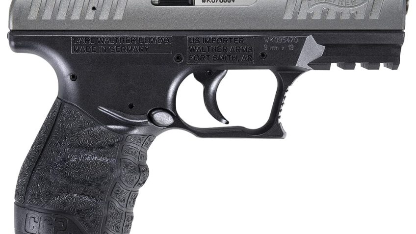 Walther CCP M2 9mm Luger 3.54in Stainless Steel Pistol – 8+1 Rounds