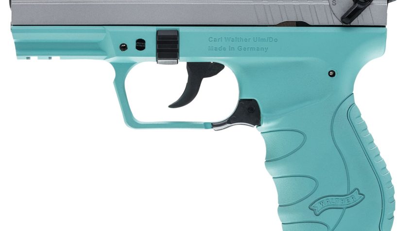 Walther PK380 .380 ACP Pistol, Angel Blue – 5050325