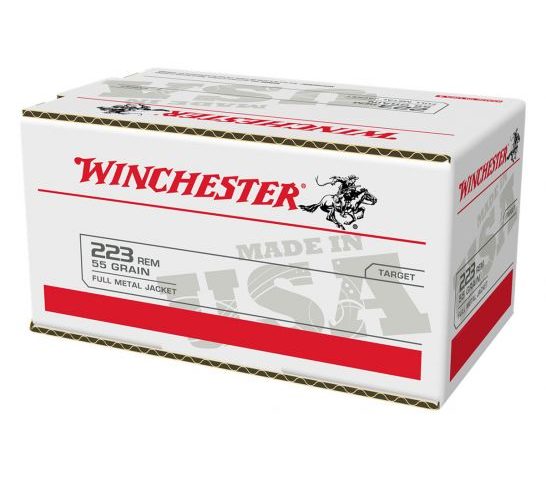 Winchester 55 gr FMJ .223 Remington 200 Round Value Pack – W223200