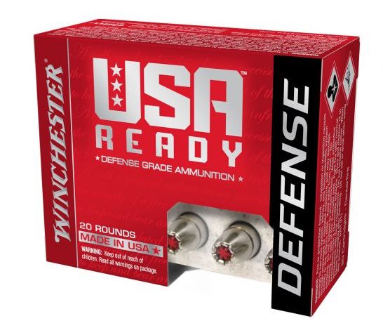 Winchester USA Ready 124 gr Hex-Vent HP 9mm Ammunition 20 Rounds – RED9HP