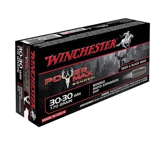 Winchester 30-30 Winchester 170gr Power Max Bonded Ammunition 20rds – X30303BP