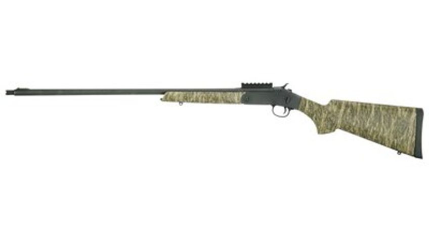 Savage 301 Turkey Single-Shot Shotgun – .410 Bore – Mossy Oak Bottomland/Blued