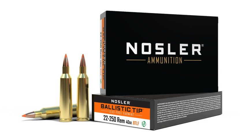 Nosler BTA-22-250 Rem 40g BTLF SP Ammo 20ct