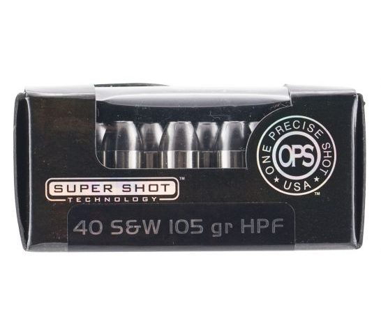 Ammo Inc Ammo Ops .40sw – 150gr. Hp Frangible 20-pack