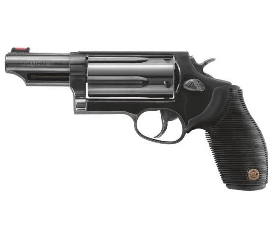 Taurus 2-441031MAG Judge Magnum 45 Colt (LC),410 Gauge 5rd 3" Matte Black Oxide Steel Black Ribber Grip