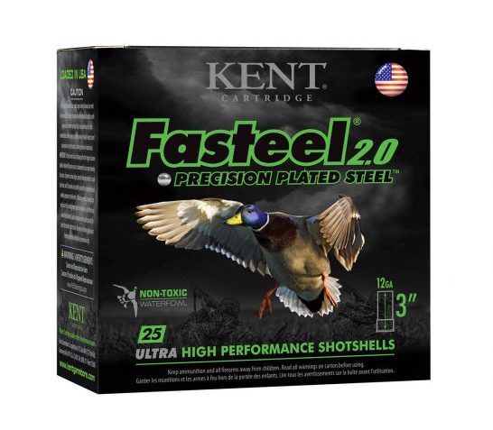 Kent Cartridge Fasteel 2.0 Waterfowl 12 Gauge Ammunition 3" Shell #3