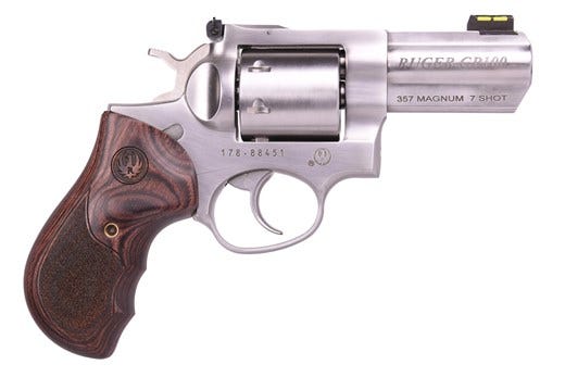 Ruger Gp100 357mag 3 Ss 7rd Unflute