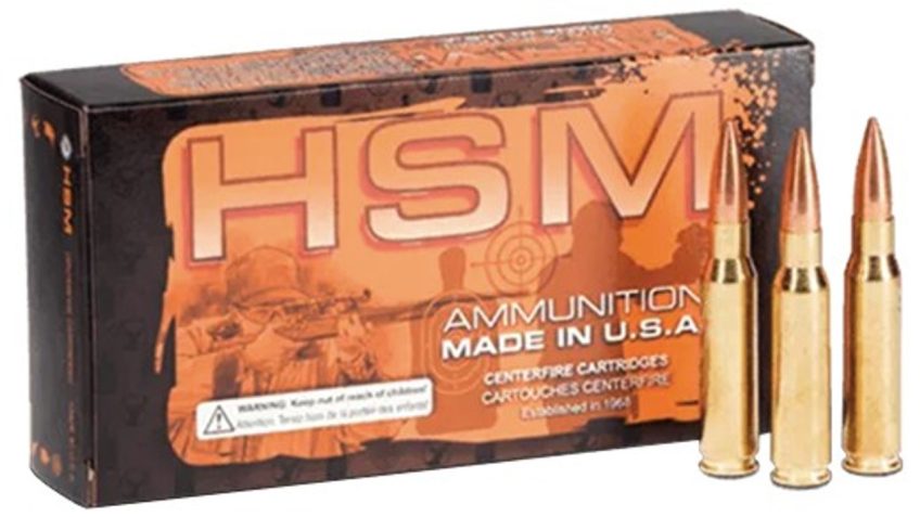 Hsm Ammo .45-70 Govt. 350gr. – Swift-a-frame Jfn 20-pack <