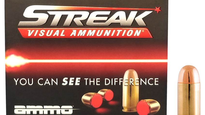Ammo, Inc. Streak Visual Handgun Ammo – 9mm Luger – 147 Gr. – 20 Rounds – Total Metal Jacket
