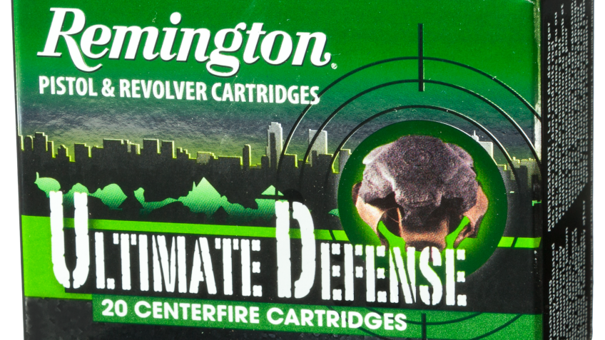 Remington Ultimate Defense Personal Defense Handgun Ammo – .45 Automatic Colt Pistol – 185 Grain – 1015 fps