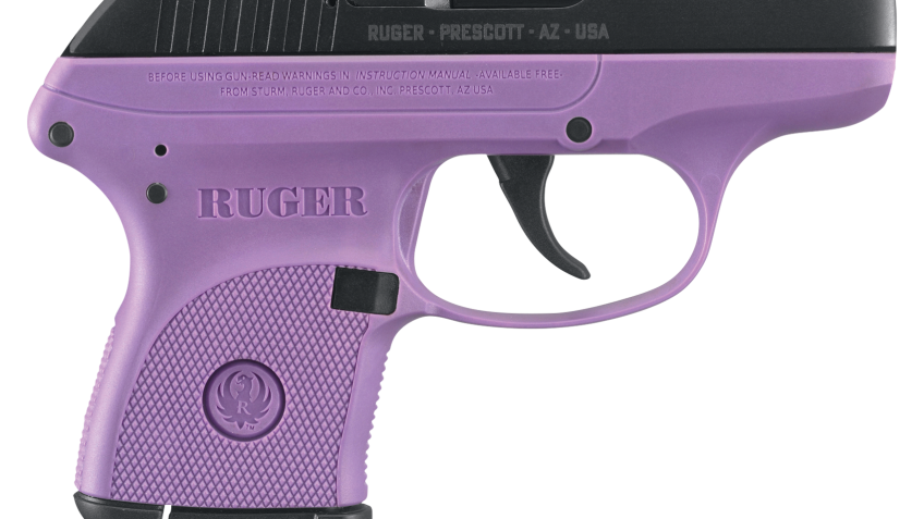 Ruger LCP Semi-Auto Pistol with Purple Frame – .380 Automatic Colt Pistol