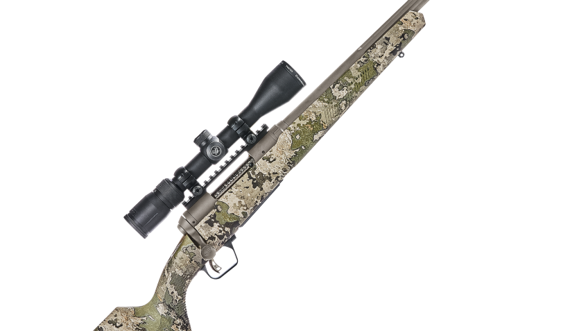 Savage 110 VSX Hunter XP Bolt-Action Rifle with Vortex Diamondback Scope Combo – .243 Winchester