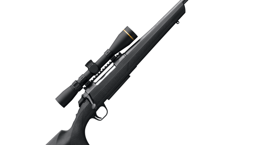 Browning AB3 Composite Stalker Bolt-Action Rifle with Leupold VX Freedom Scope Combo – .308 Winchester – 22