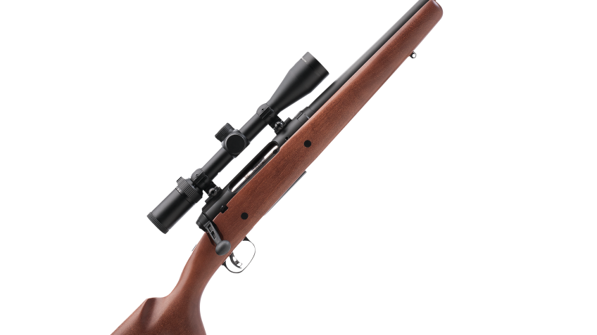 Savage Arms Axis II XP Hardwood Bolt-Action Rifle with Scope – .308 Winchester